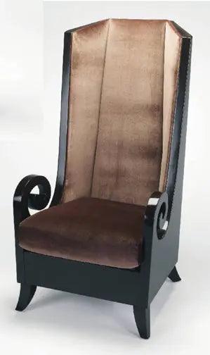 Bittersweet Chocolate Finish High Back Chair 1952-SF by Artmax Artmax Furniture