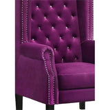 Bollywood Modern High Back Chair by Cosmos Furniture J&M Furniture