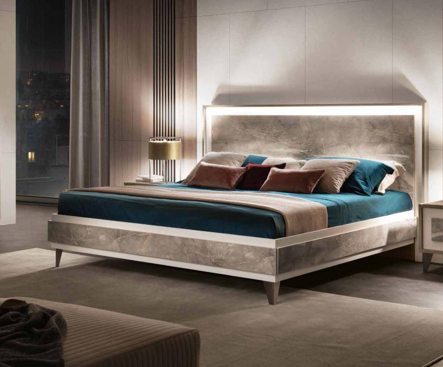Arredoclassic Italy Arredoambra Queen Bed - Arredoambraqs | ESF | Home Elegance USA