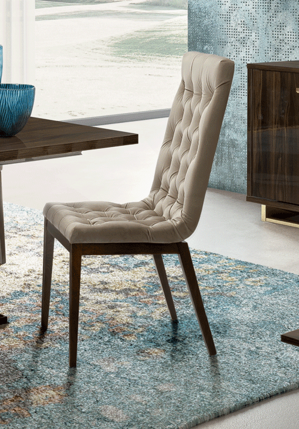 Esf Furniture - Volare 9 Piece Dining Room Set - Volare-9Set- 6Chair