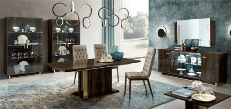 Esf Furniture - Volare 9 Piece Dining Table Set - Volare-9Set