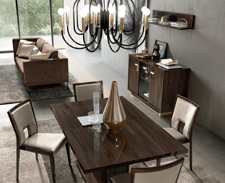 Esf Furniture - Volare 7 Piece Dining Room Set - Volare-7Set-4Chair