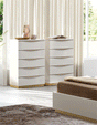 Kharma Chest In White Glossy - Kharmachest | ESF