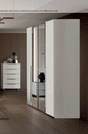 Kimera 4 Door Wardrobe In White Glossy - Kimera4Doorwd | ESF