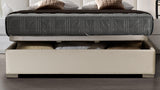 Esf Furniture - Martina 3 Piece Eastern King Storage Bedroom Set In White - Martinabedkswhite-3Set