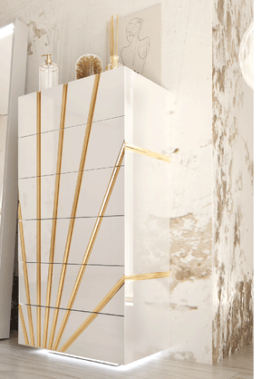 Franco Spain Oro Chest In White - Orochest | ESF