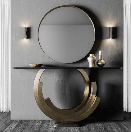 Mx84 Console Table 120 With Mirror 60 - Mx8442333-Mx58531 | ESF