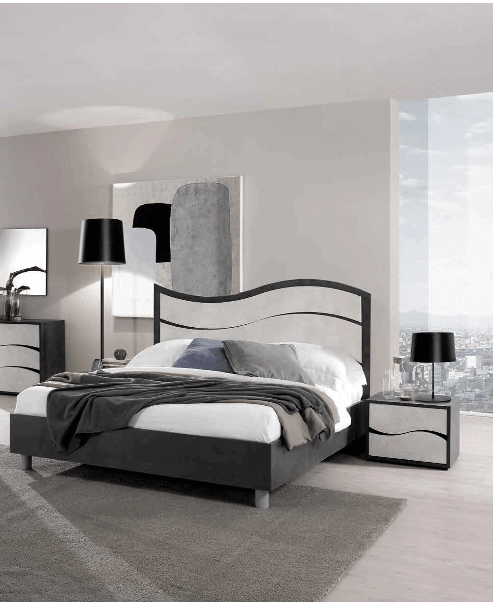Esf Furniture - Mcs Italy Ischia 3 Piece King Bedroom Set - Ischiaks-3Set