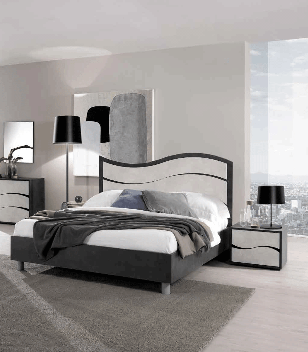 Esf Furniture - Mcs Italy Ischia 3 Piece Queen Bedroom Set - Ischiaqs-3Set