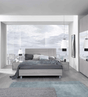 Linosa 3 Piece King Bedroom Set In Grey Reina - Linosaks-3Set | ESF