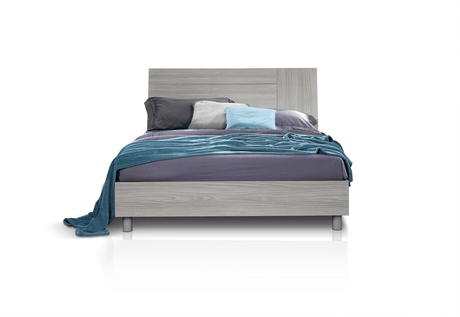 Linosa 5 Piece Queen Bedroom Set In Grey Reina - Linosaqs-5Set | ESF