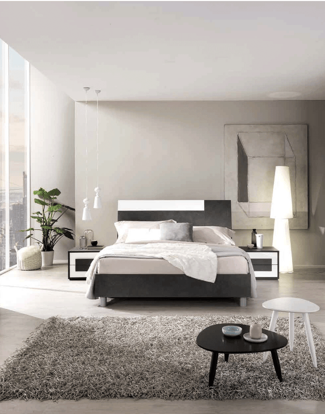Esf Furniture - Panarea 3 Piece Queen Bedroom Set - Panareaqs-3Set