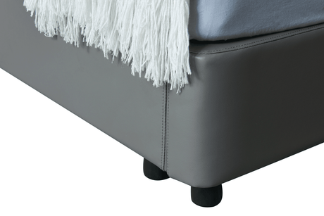 Extravaganza Full Size Bed With Storage In Grey - 1806Fsbed | ESF