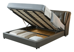 Extravaganza Full Size Bed With Storage In Grey - 1806Fsbed | ESF