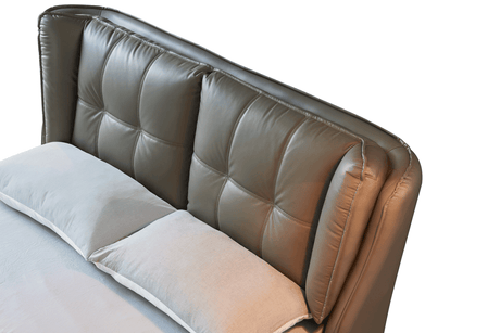 Extravaganza Full Size Bed With Storage In Grey - 1806Fsbed | ESF