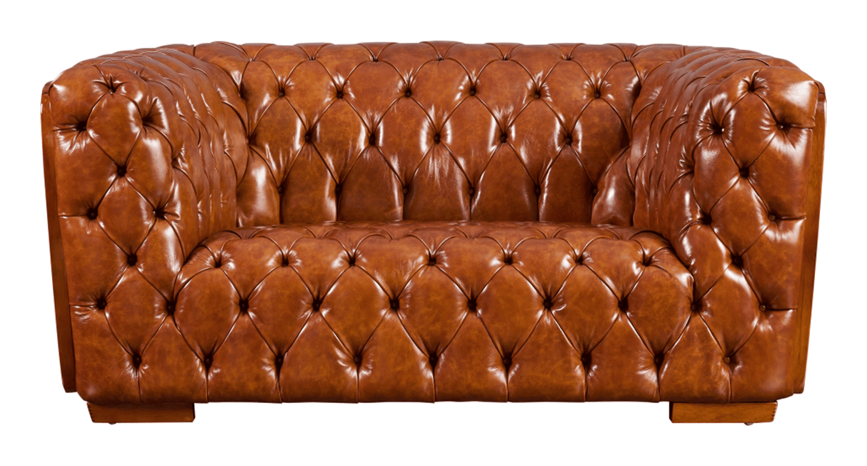 Esf Furniture - Extravaganza 415 3 Piece Sofa Set In Brown - 415-3Set