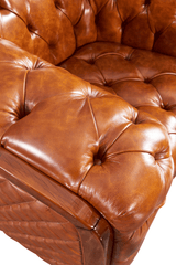 Esf Furniture - Extravaganza 415 Loveseat In Brown - 415L