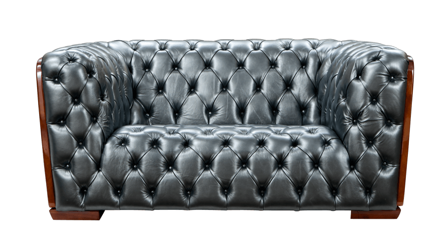 Esf Furniture - Extravaganza 415 Loveseat In Grey - 415L-Grey