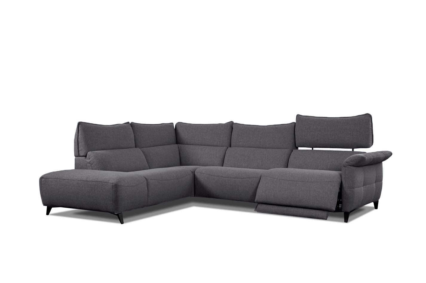 Esf Furniture - Challenger Sectional Left W/Electric Recliner - Challengersectional