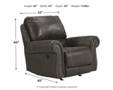 Breville Rocker Reclining Chair by Ashley Furniture Ashley Furniture