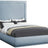 Brooke Linen Fabric Platform Bed by Meridian Furniture Meridian Furniture