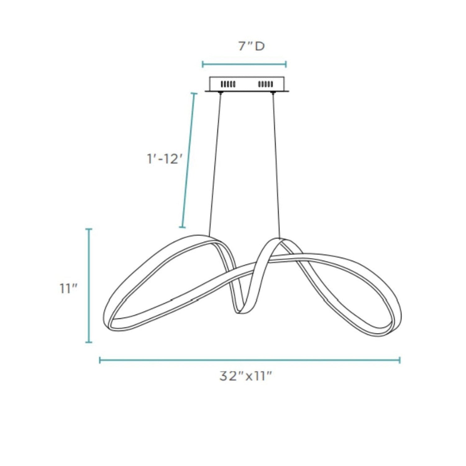 Bucharest Led Chandelier // Sandy Gold | Finesse | Home Elegance USA