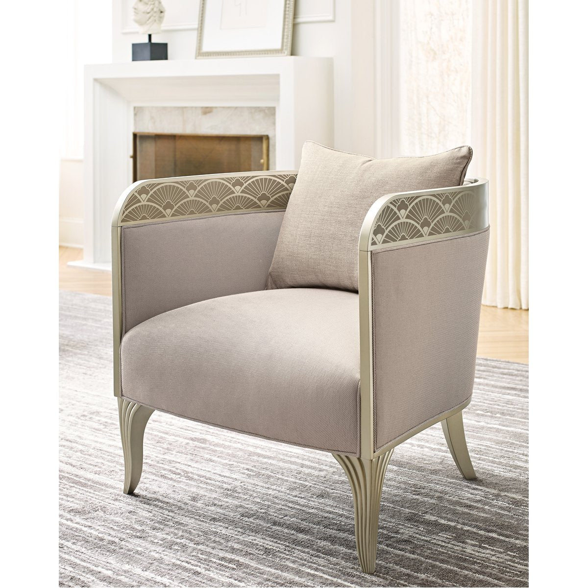 Caracole Lillian Stone Manor Chair