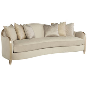 Adela Blush Taupe Upholstery Sofa | Caracole