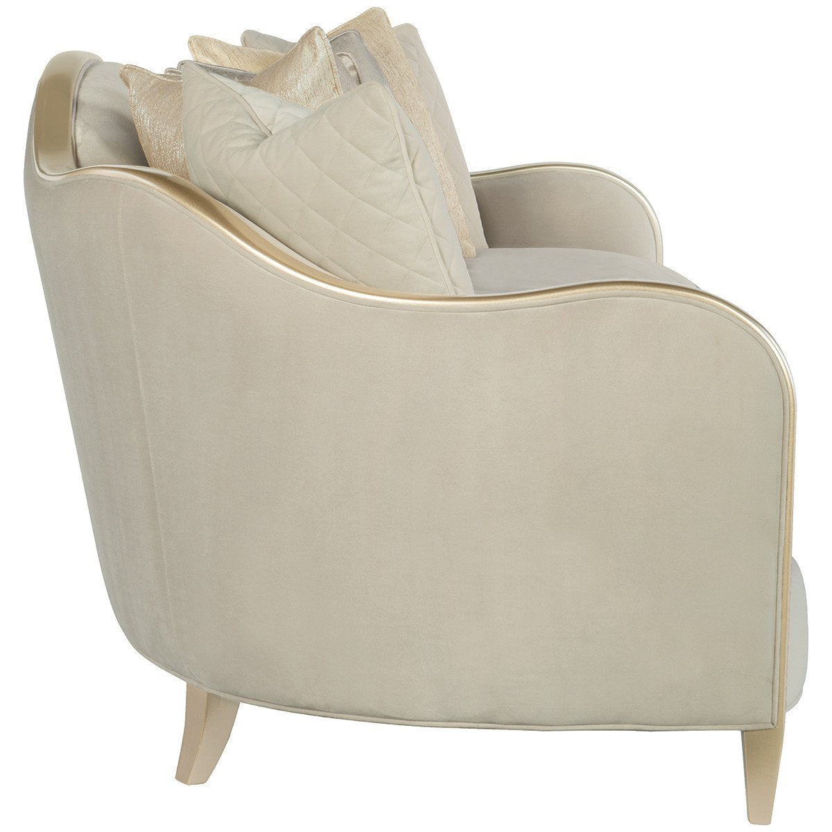 Adela Blush Taupe Upholstery Sofa | Caracole | Home Elegance USA