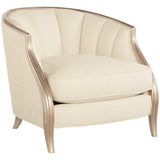 Caracole Adela Birch Blush Taupe Chair