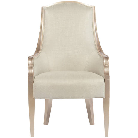 Adela Blush Taupe Arm Chair | Caracole - CAR - C012 - 016 - 271 - Home Elegance USA - 2