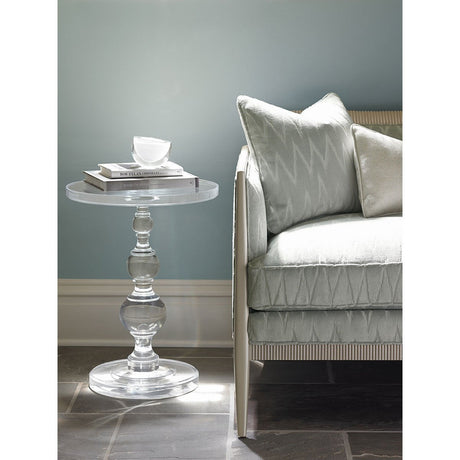 Caracole All Clear Round Clear Accent Table