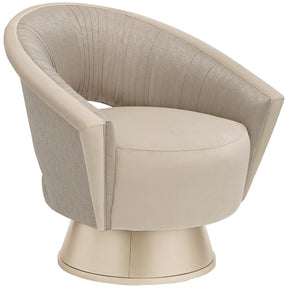 Upholstery A Com Pleat Turn Around Chair | Caracole