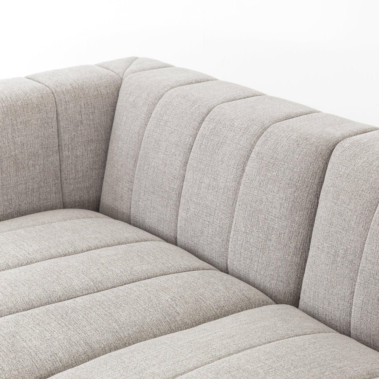 Four Hands Langham Channeled 3 Pc Sectional With Ottoman