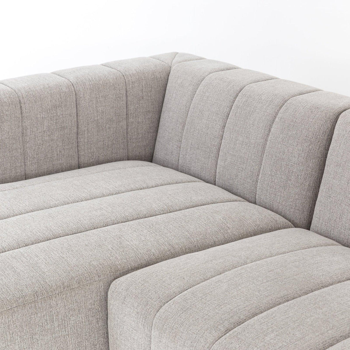 Four Hands Langham Channeled 3 Pc Sectional With Ottoman