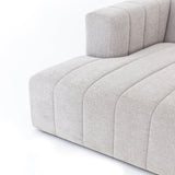 Four Hands Langham Channeled 3 Pc Sectional With Ottoman