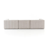 Four Hands Langham Channeled 3 Pc Sectional