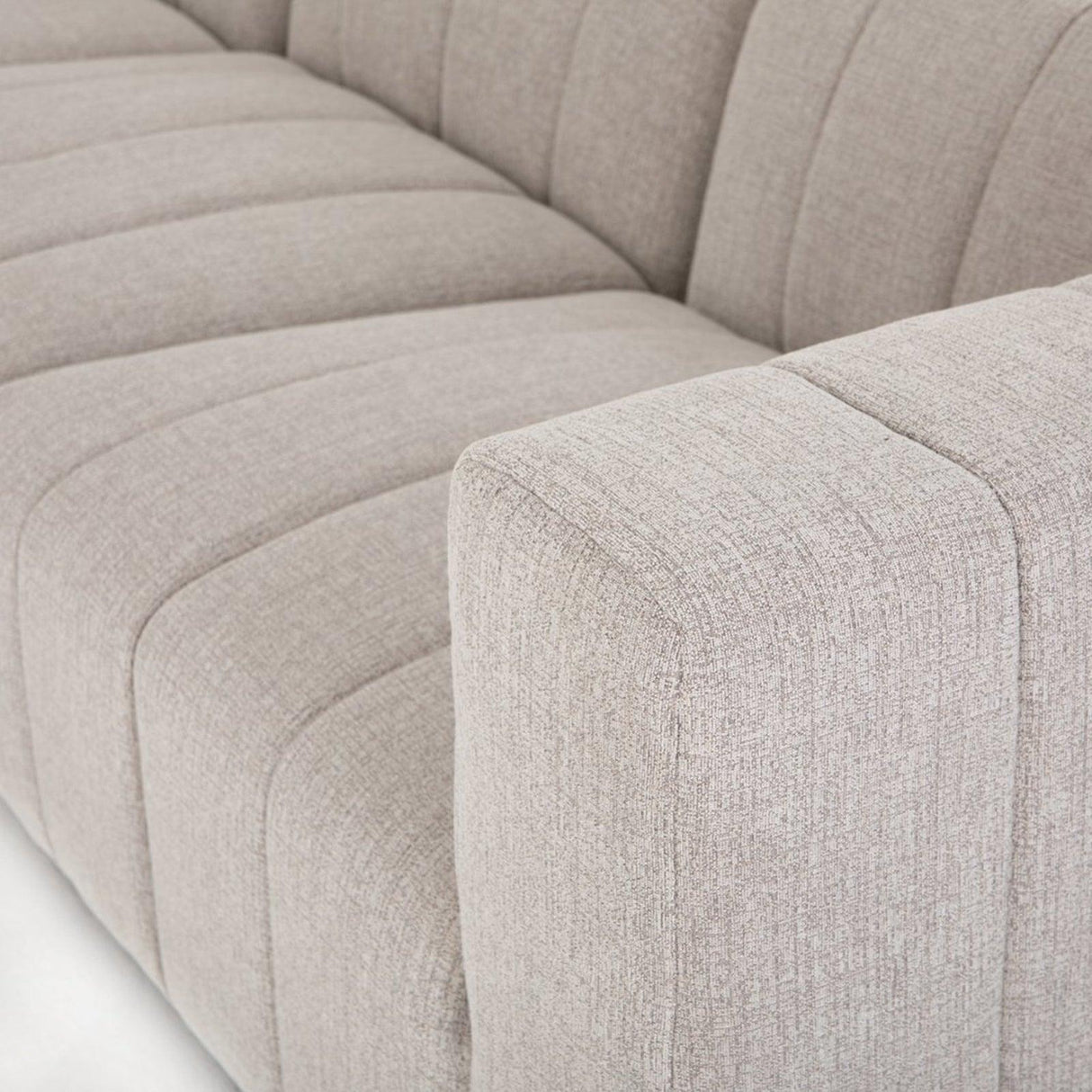Four Hands Langham Channeled 6 Pc Sectional