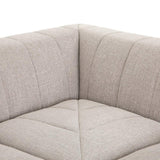 Four Hands Langham Channeled 5 Pc Sectional