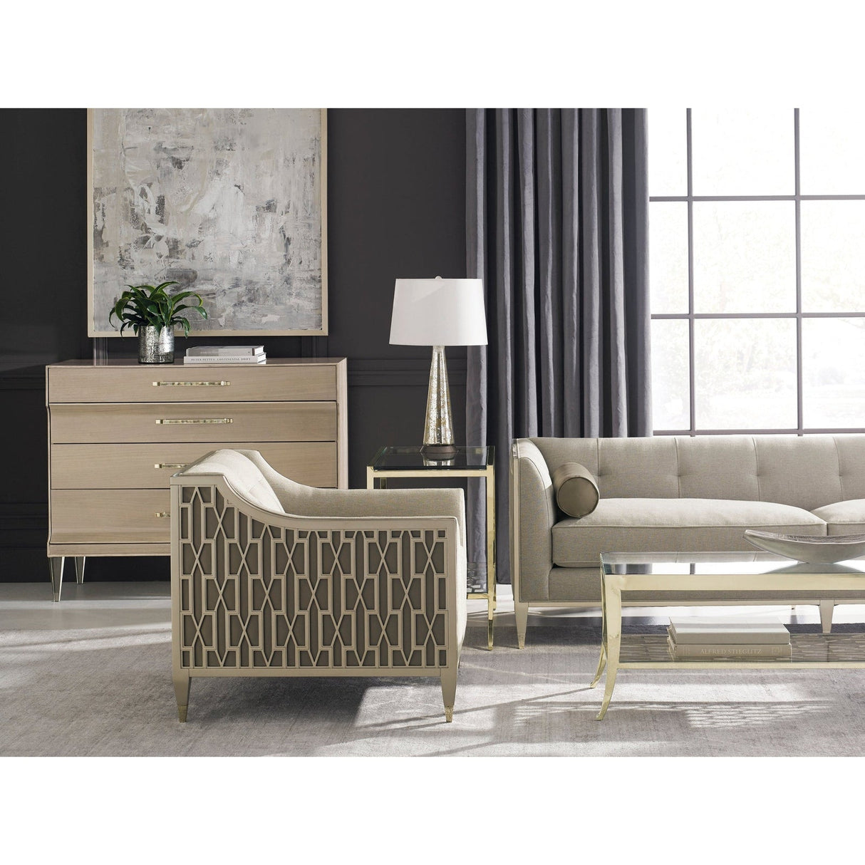 Caracole A Precise Pattern Side Table - Home Elegance USA