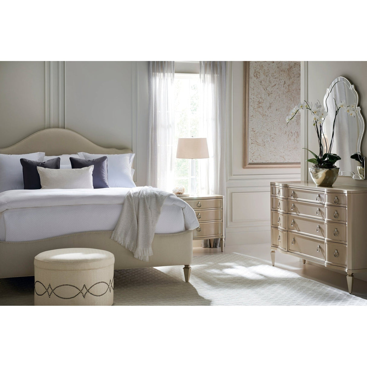 A Night In Paris Bed - Caracole - CLA - 017 - 105 - Home Elegance USA - 2