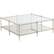 Classic Perfectly Square Cocktail Table | Caracole