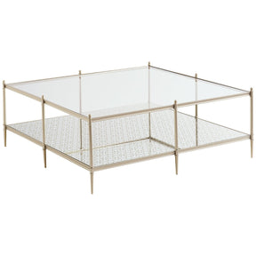 Classic Perfectly Square Cocktail Table | Caracole