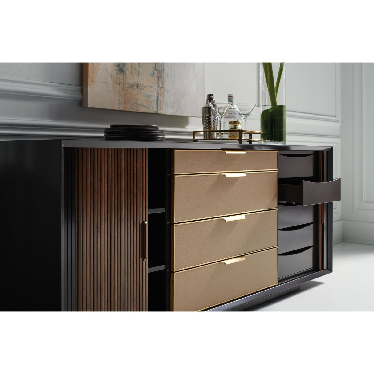 Around The Corner Dresser | Caracole - CLA - 020 - 031 - Home Elegance USA - 3