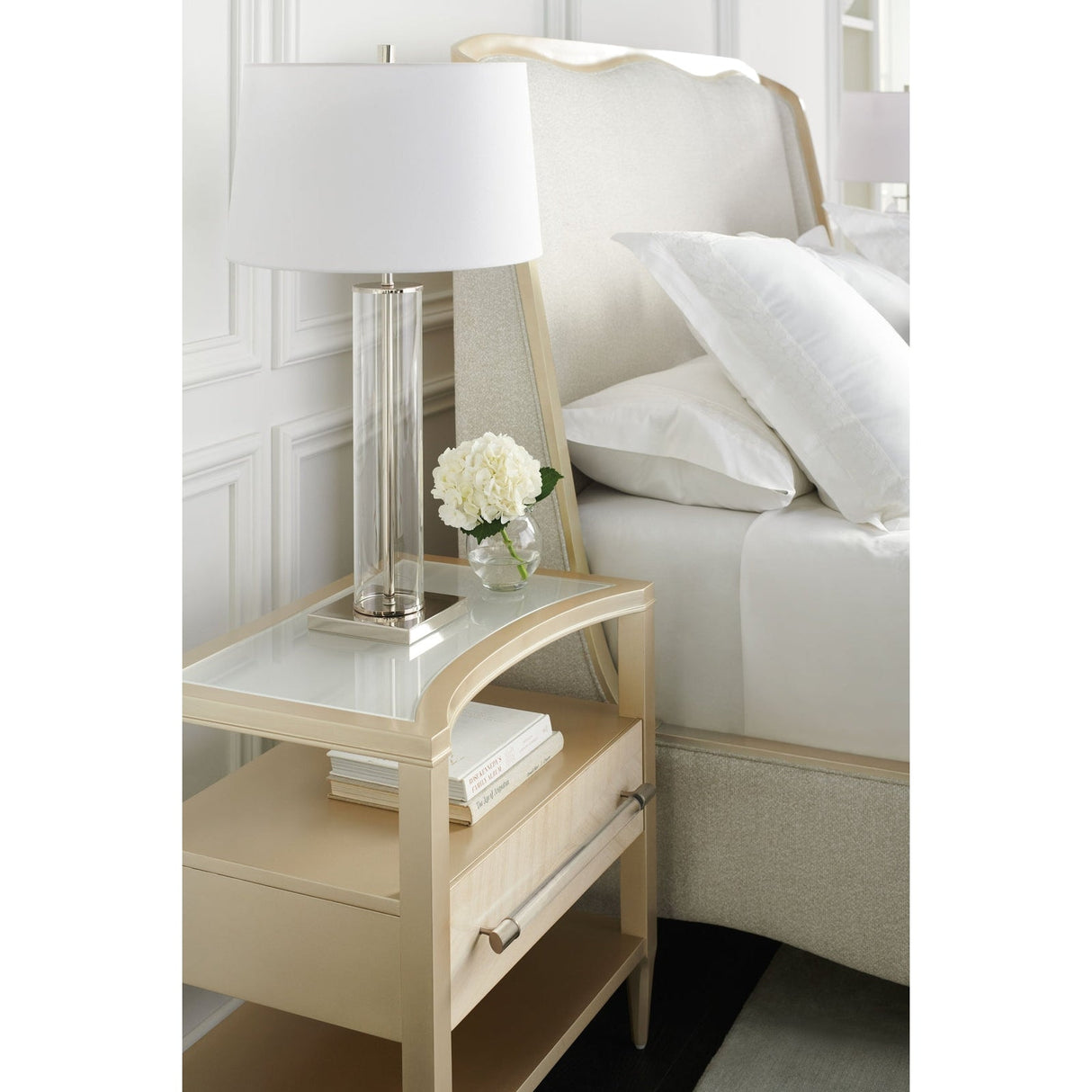 Caracole Clearly Open Nightstand - Home Elegance USA