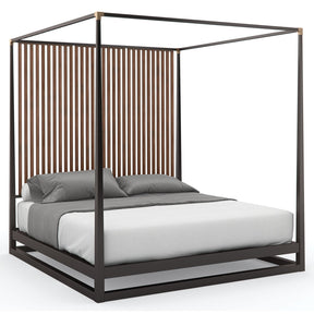Caracole Classic Pinstripe Bed - Home Elegance USA
