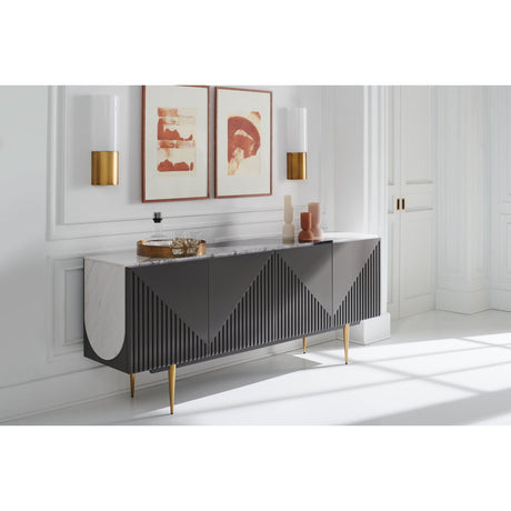 Caracole Over The Edge Sideboard Cla-020-213 - Home Elegance USA