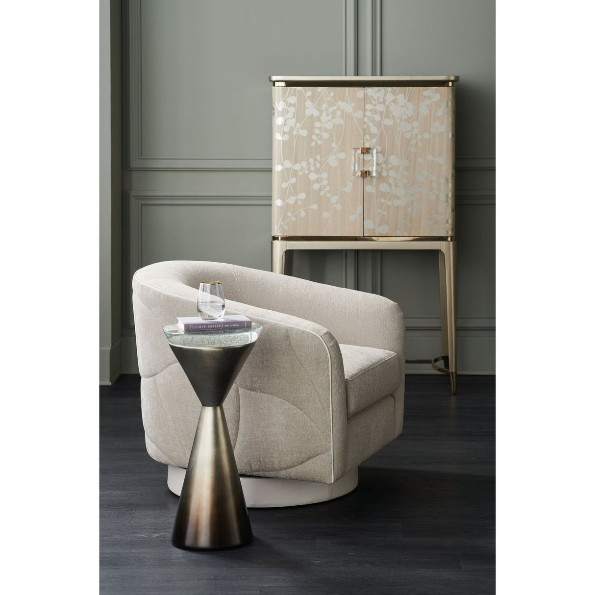 Caracole Spy Glass Side Table - Home Elegance USA