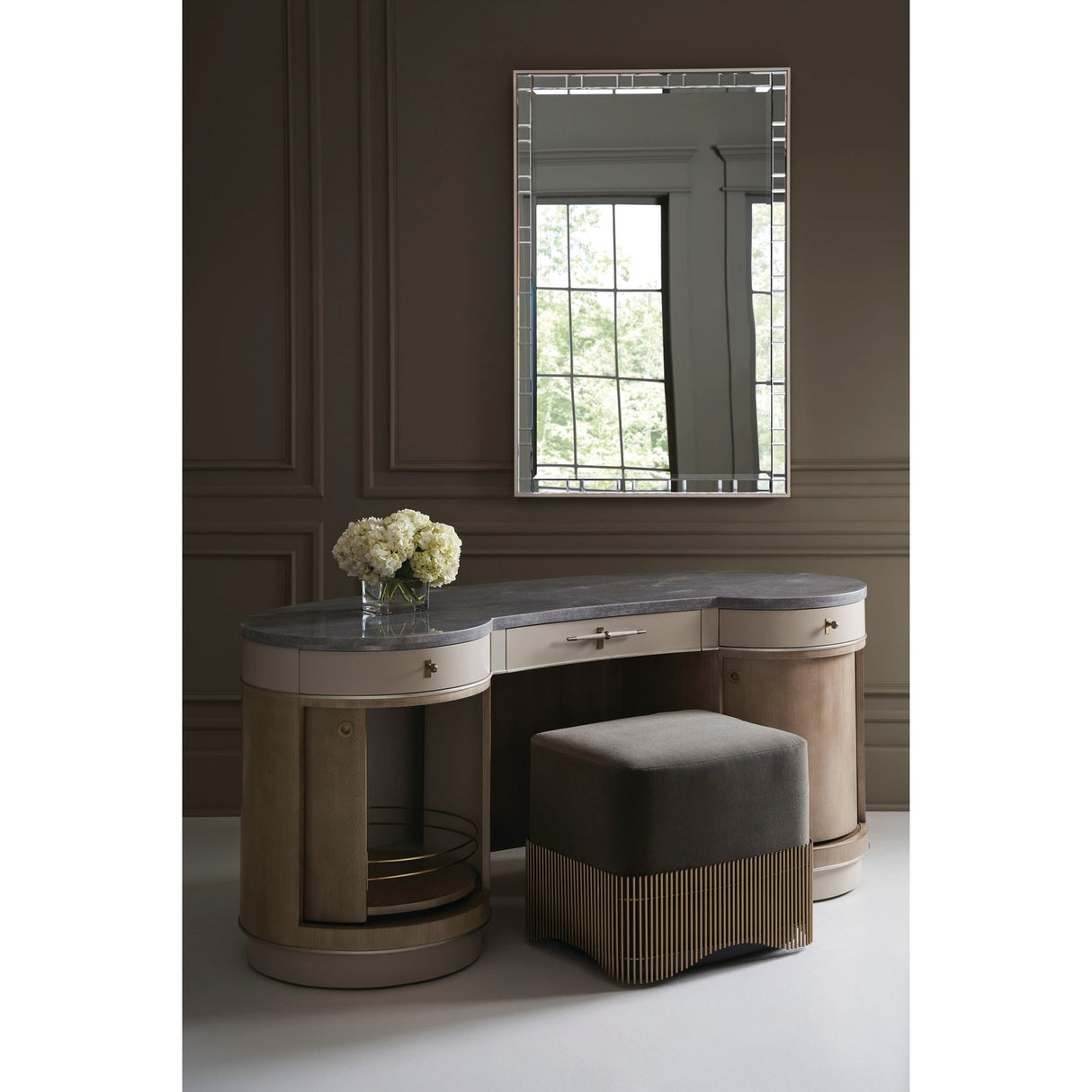 Caracole Classic Vanity Fair Desk - Home Elegance USA