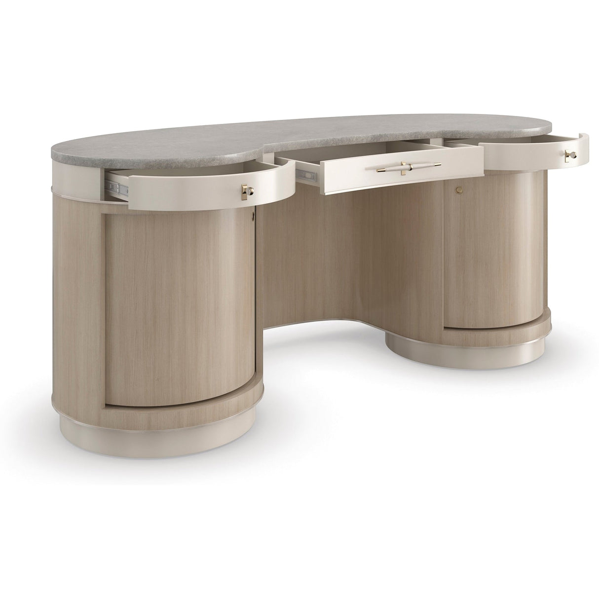 Caracole Classic Vanity Fair Desk - Home Elegance USA